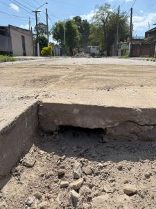 Repavimentacion Villa Carmela Primera Cuadra