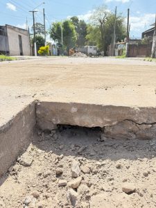 Repavimentacion Villa Carmela Primera Cuadra