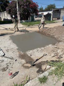 Repavimentacion Villa Carmela Primera Cuadra